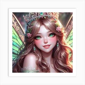 Fairy Hd Wallpaper 1 Art Print