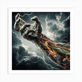 Hand Of God Art Print