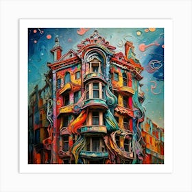 Fractal Building Art Print