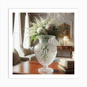 Crystal Vase Art Print