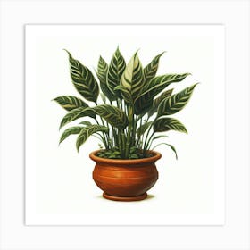 Philodendron Art Print