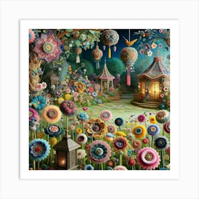 Fairy Garden 3 Art Print