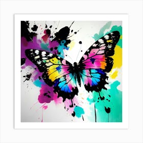 Butterfly Painting 188 Art Print