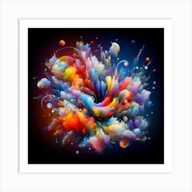 Abstract Abstract Painting Art Print