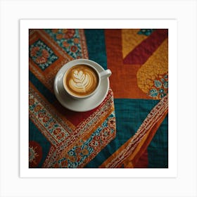 Latte Art 46 Art Print