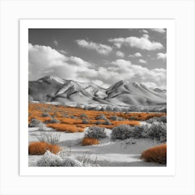 Infrared Landscape Art Print