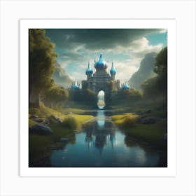 Fairytale Castle 27 Art Print