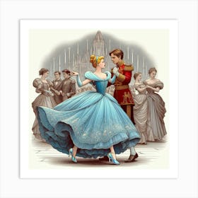 Ballroom Dancing 1 Art Print