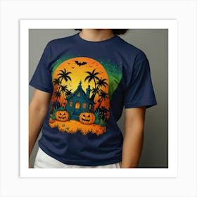 Default Spooky Summer Vibes Tshirt 0 Art Print