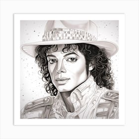 Michael Jackson 2 Art Print