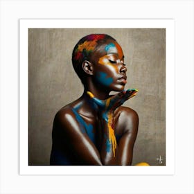 African Woman 6 Art Print