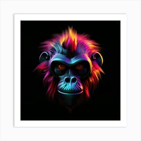 Neon Gorilla 1 Poster