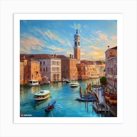 Grand Canal Venice Art Print