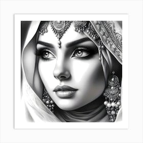 Exotic Beauty Artwork 282 Art Print