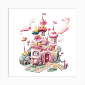 Cinderella Castle 2 Art Print