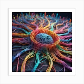 Neuron 60 Art Print