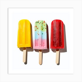 Popsicles 21 Art Print