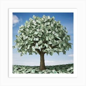 Money Tree Art Print