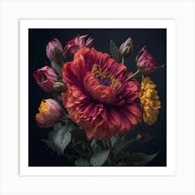 Flowers In A Vase Art Print