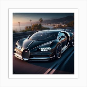 Bugatti Chiron Super Sport 300+ 2020 Art Print