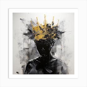 King 4 Art Print