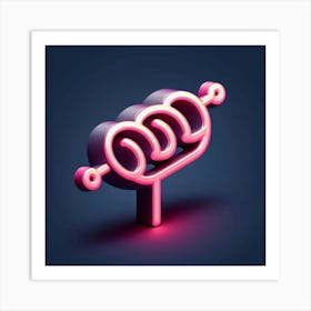 Neon Sign 26 Art Print