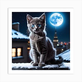 Gorgeous Cat Art Print