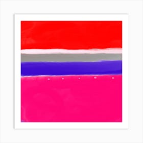 Rothko Inspired Color Block Art Print