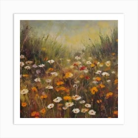 Wildflowers 1 Art Print