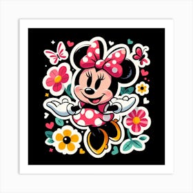 Disney Minnie 3 Art Print