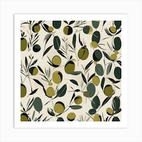 Olives Art Print