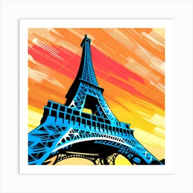 Eiffel Tower Art Print