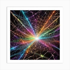 Abstract Space Background 9 Art Print