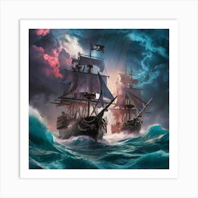 Pirates Of The Caribbean Art Print