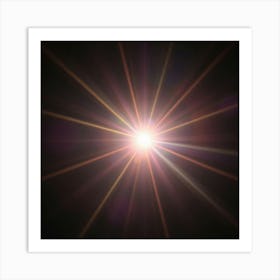 Rays Of Light Art Print