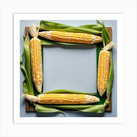 Frame Of Corn On The Cob 5 Art Print