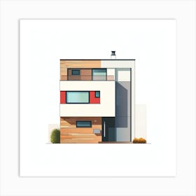 Modern House 5 Art Print