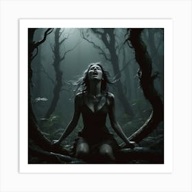 Dark Forest Art Print