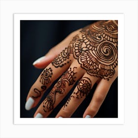 Mehndi 2 Art Print