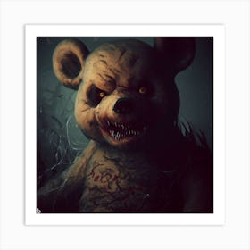 Teddy Bear Art Print