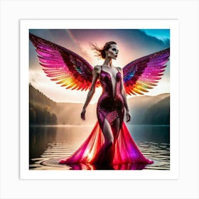 Angel Wings 7 Art Print