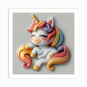 Unicorn 504 Art Print