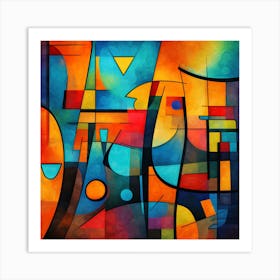 Abstract - Abstract By Person 3 Art Print