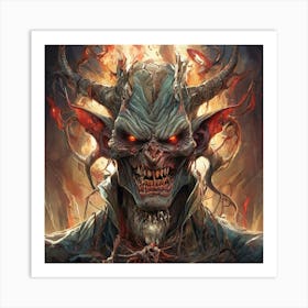 Demon 2 Art Print