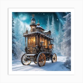 Carriage Van Art Print