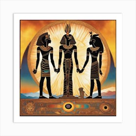 Divine Cosmic Family 222 Art Print