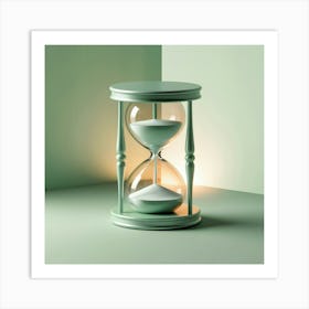 Hourglass Art Print