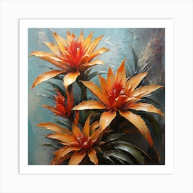 Tropical flower Art Print