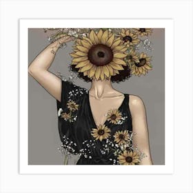 Sunflowers 4 Art Print