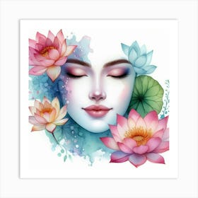 Water Lily Art Print